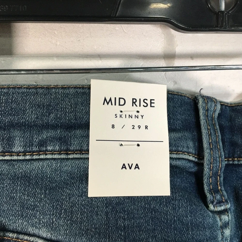 Lucky Brand Mid Rise Skinny Fit Sweet Jean, Women's Size 8/29R - Blue - Picture 12 of 15